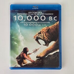 10,000‎ BC Movie Blu-ray Action Adventure Epic Cinematic Warner Bros